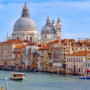 Explore the grand canal in Venice, Italy